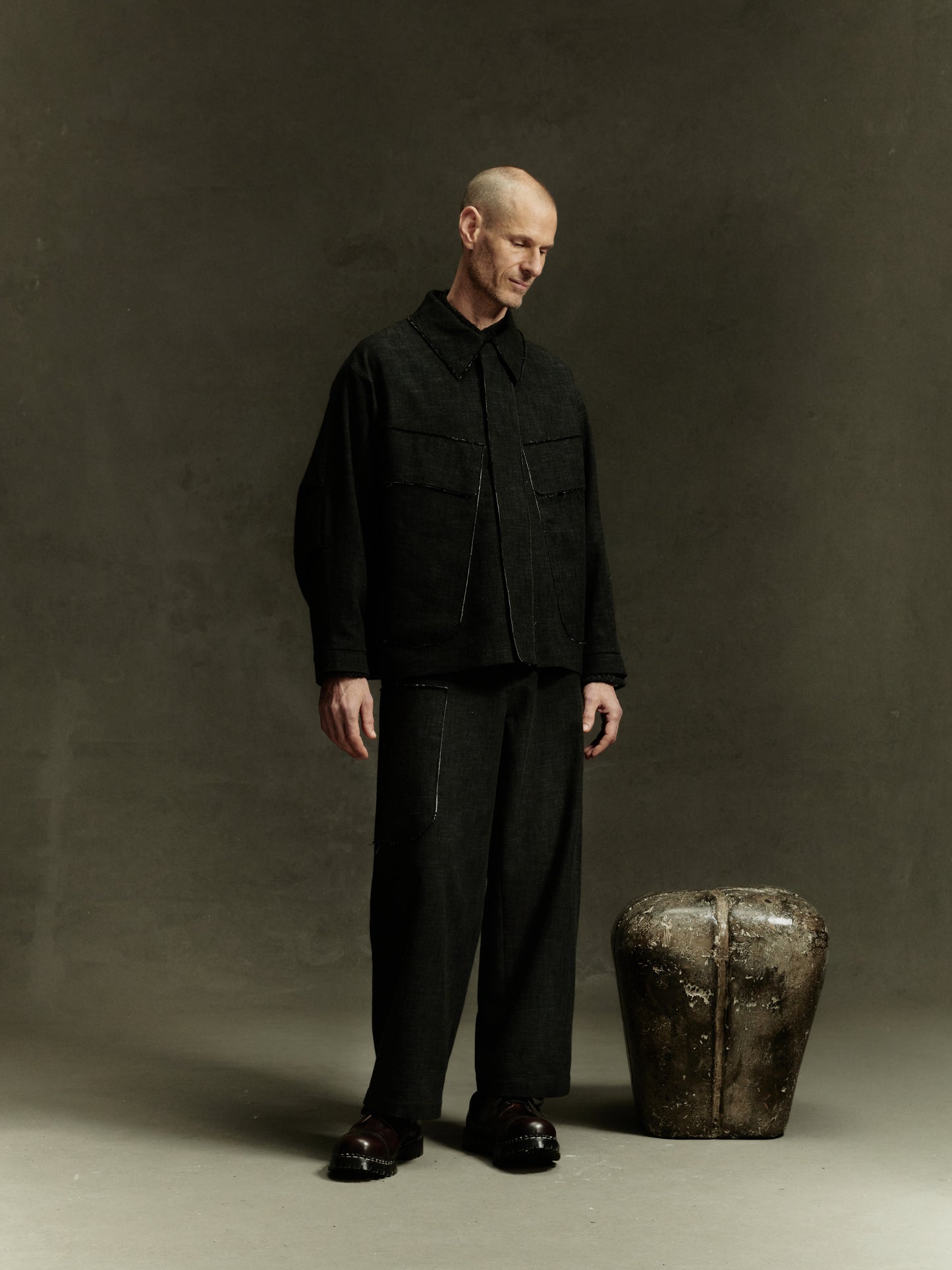 【WRIGHT+DOYLE / ライトアンドドイル】Wilhelm Trousers - Alga Green