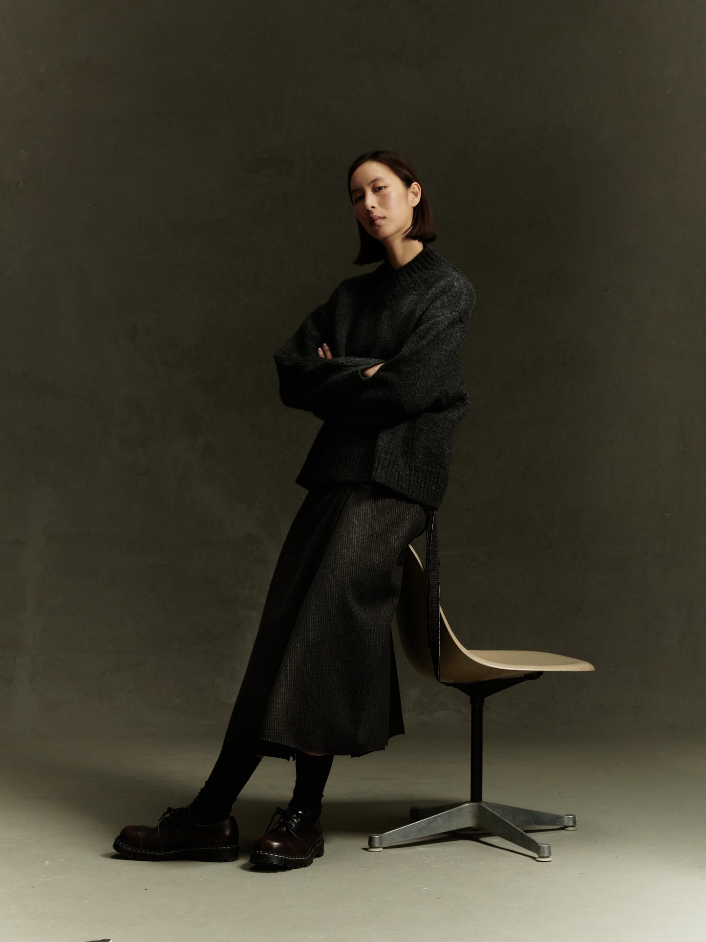 【WRIGHT+DOYLE / ライトアンドドイル】Kleve Skirt - Alga Green
