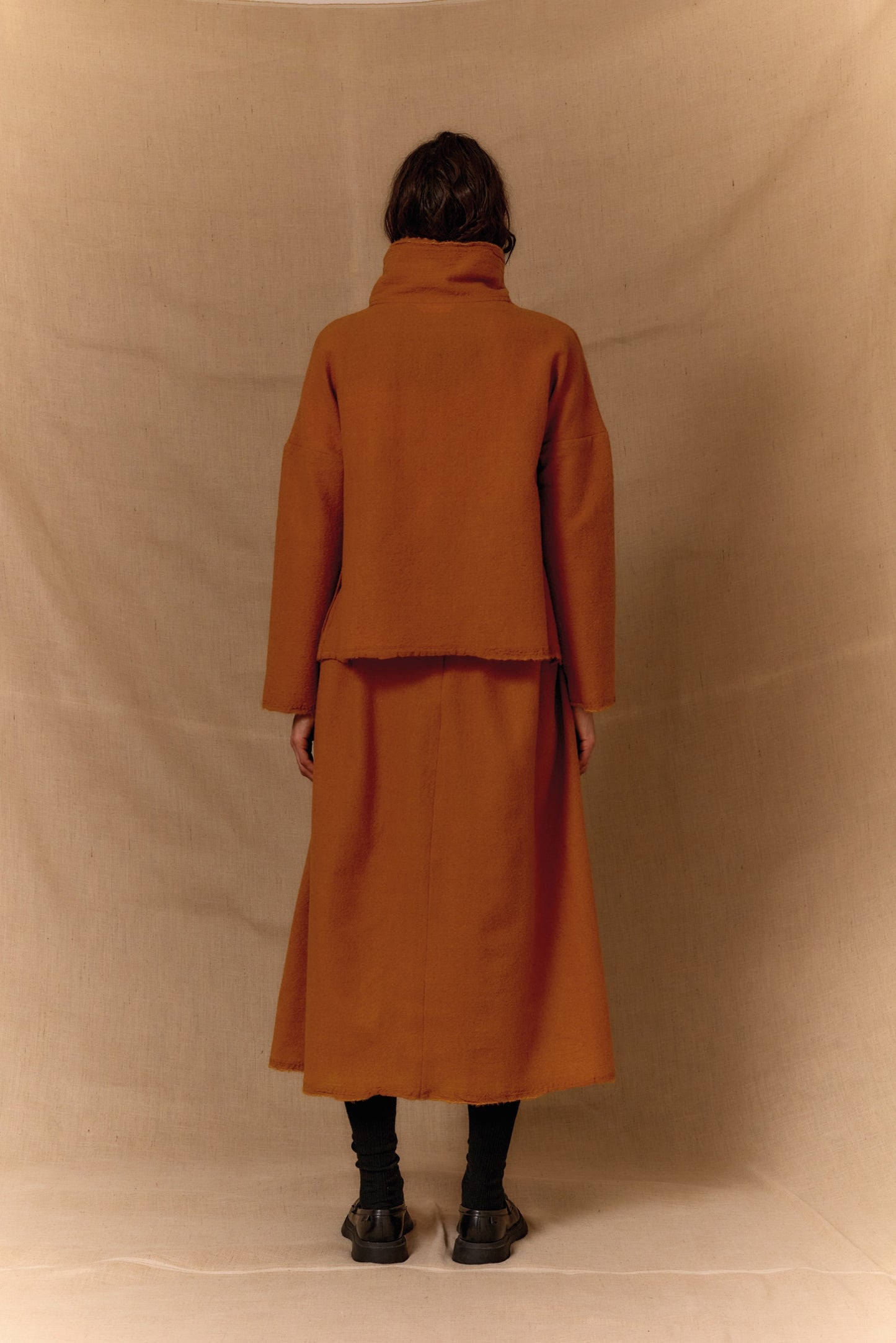 【WRIGHT+DOYLE / ライトアンドドイル】Geant Skirt - Saffron