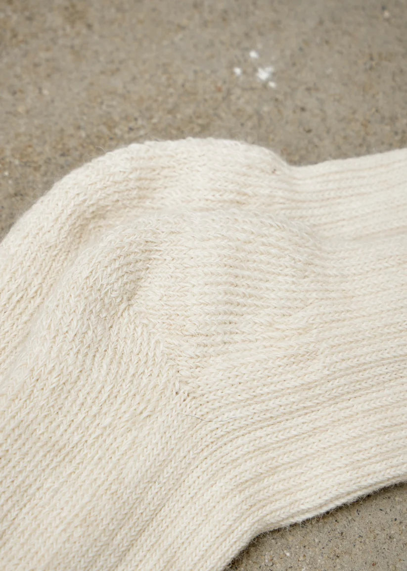 WORKING & WALKING SOCKS - CREAM