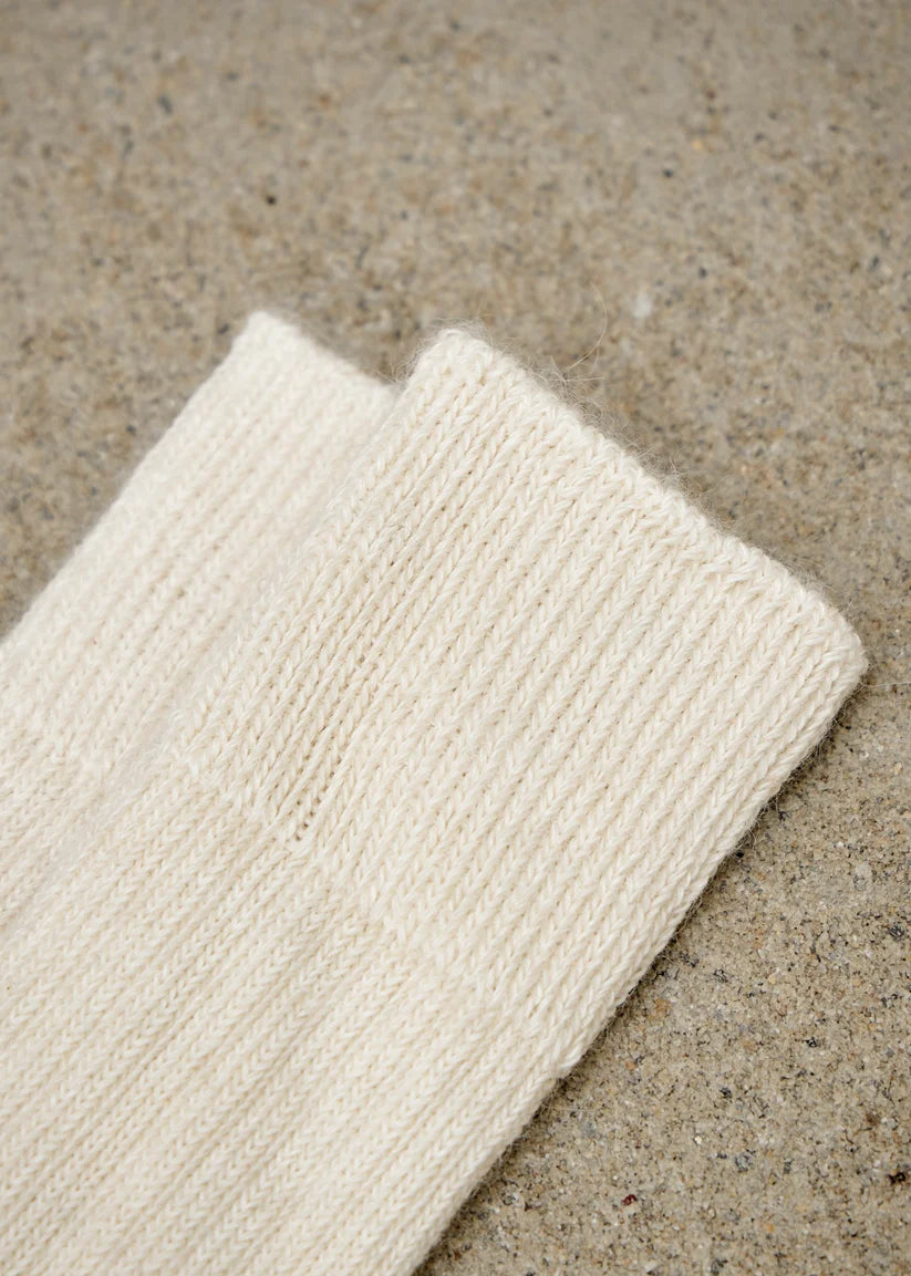 WORKING & WALKING SOCKS - CREAM