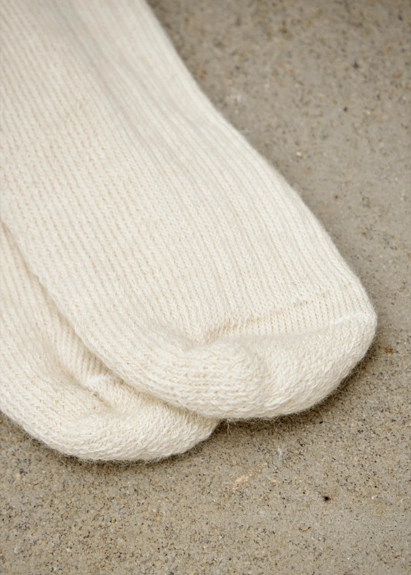 WORKING & WALKING SOCKS - CREAM