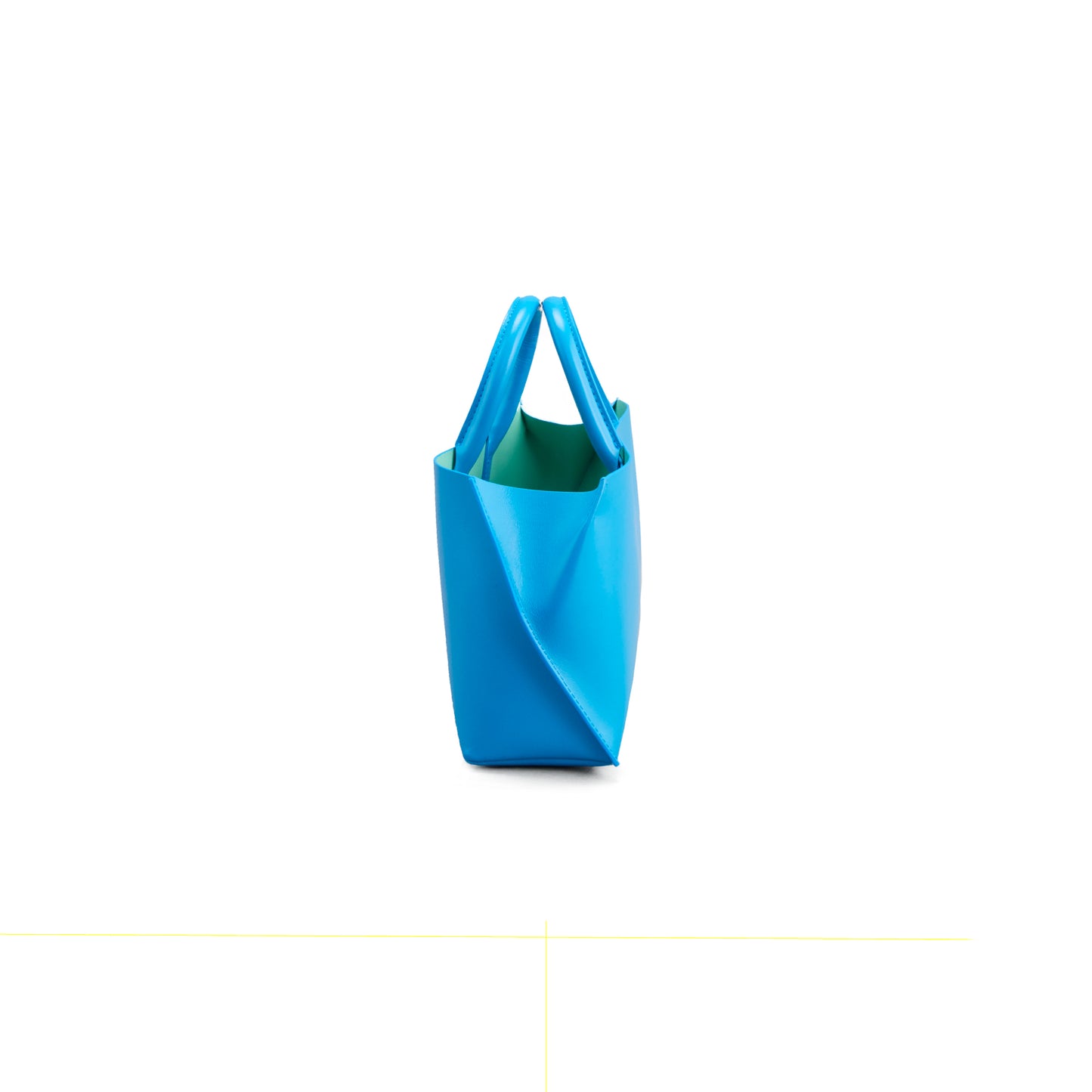 [Courtney Orla] SLOPE wine tote S Smooth L. - Blue
