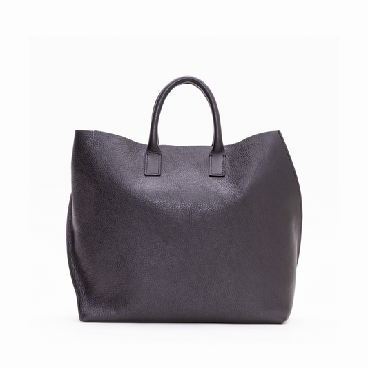 【COURTNEY ORLA / コートニーオーラ】SLOPE TOTE M Shrink L. - Black