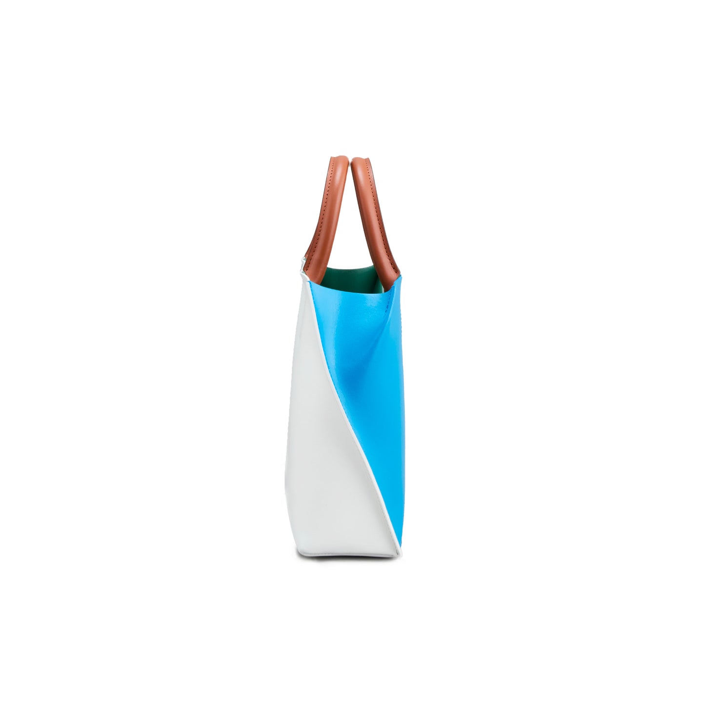 [Courtney Orla] SLOPE tote S Smooth L. - White Multi